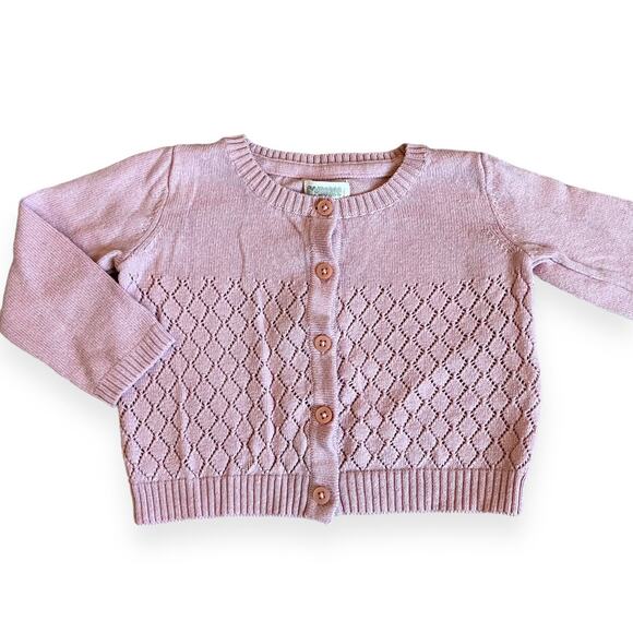Gymboree Pink Cardigan Sweater - Picture 1 of 8